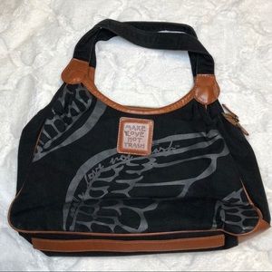 Make Love Not Trash Bucket Bag